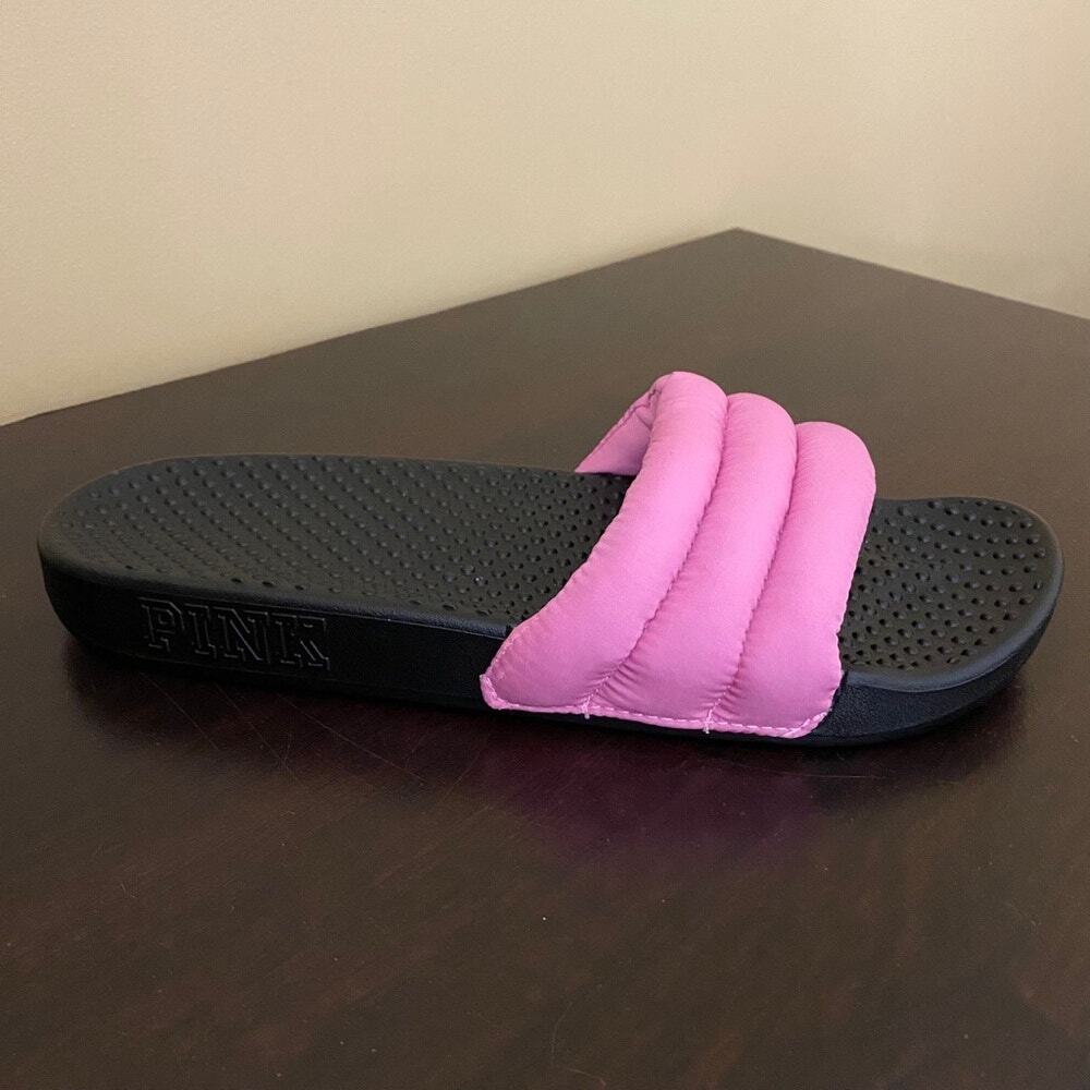 Victoria's Secret Pink Sandals Slides - Picture 2 of 5